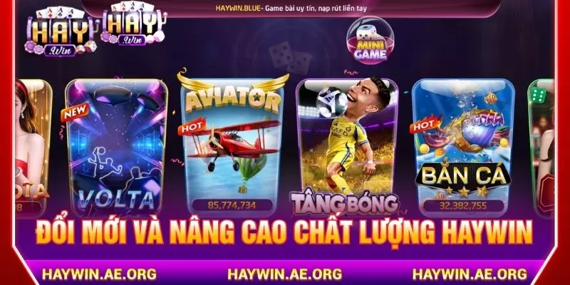 Đổi mới sáng tạo và nâng cao chất lượng Haywin